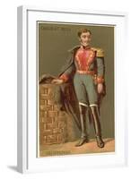 Simon Bolivar, Venezuelan Military and Political Leader-null-Framed Giclee Print