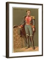 Simon Bolivar, Venezuelan Military and Political Leader-null-Framed Giclee Print