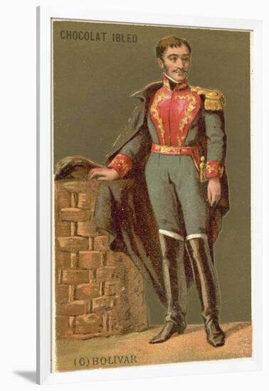 Simon Bolivar, Venezuelan Military and Political Leader-null-Framed Giclee Print