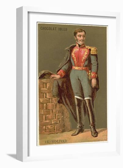 Simon Bolivar, Venezuelan Military and Political Leader-null-Framed Giclee Print