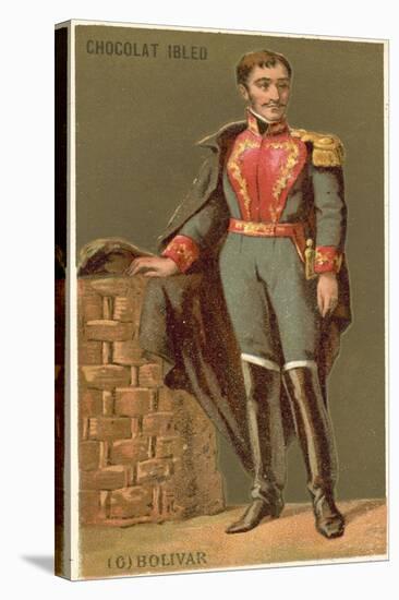 Simon Bolivar, Venezuelan Military and Political Leader-null-Stretched Canvas