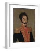 Simon Bolivar-Jose Gil De Castro-Framed Giclee Print