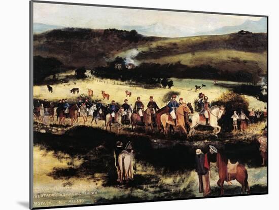 Simon Bolivar-null-Mounted Giclee Print