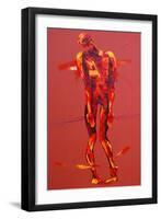 Simon Carries the Cross of Jesus - Station 5-Penny Warden-Framed Giclee Print