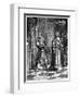 Simon De Montfort Quarrelling with Henry III, 1257-null-Framed Giclee Print