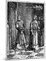 Simon De Montfort Quarrelling with Henry III, 1257-null-Mounted Giclee Print