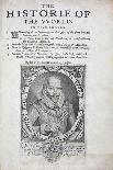 Pocahontas, 1616 (Engraving)-Simon de Passe-Giclee Print