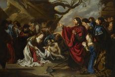 The Raising of Lazarus-Simon de Vos-Framed Giclee Print