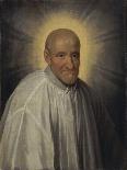 Saint Vincent de Paul, prêtre, aumonier des Galères en 1619, fondateur de l'établissement des-Simon François-Laminated Giclee Print