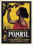 Pomril Apple Juice-Simon Glucklich-Stretched Canvas