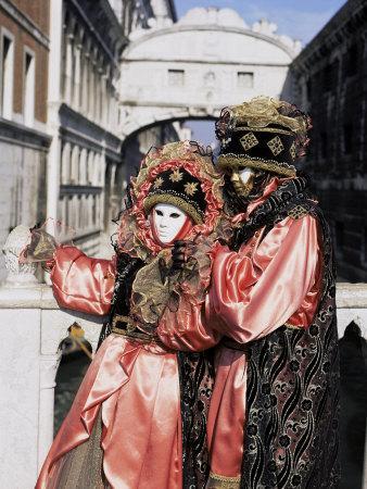 Carnival Costumes, Venice, Veneto, Italy