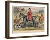 Simon Heavy - Side and His Hounds, 1865-Hablot Knight Browne-Framed Giclee Print