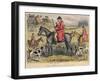 Simon Heavy - Side and His Hounds, 1865-Hablot Knight Browne-Framed Giclee Print