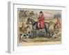 Simon Heavy - Side and His Hounds, 1865-Hablot Knight Browne-Framed Giclee Print