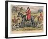 Simon Heavy - Side and His Hounds, 1865-Hablot Knight Browne-Framed Giclee Print