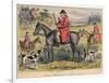 Simon Heavy - Side and His Hounds, 1865-Hablot Knight Browne-Framed Giclee Print