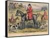 Simon Heavy - Side and His Hounds, 1865-Hablot Knight Browne-Framed Stretched Canvas