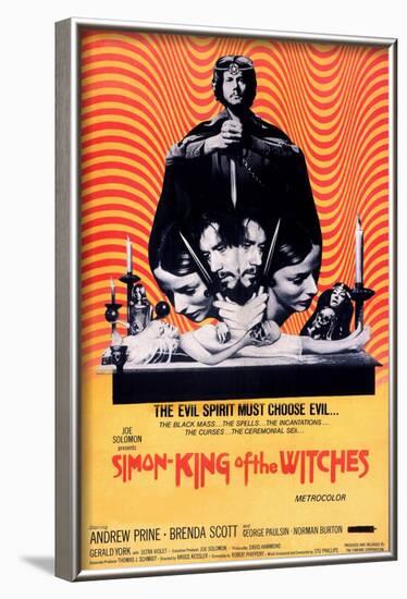 Simon, King of the Witches, Andrew Prine, 1971-null-Framed Art Print