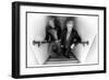 Simon le Bon and Nick Rhodes of Duran Duran Backstage at the Jay Leno Show, La. October 2004-null-Framed Photographic Print