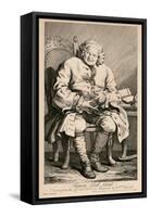'Simon, Lord Lovat', 1746-William Hogarth-Framed Stretched Canvas