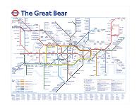 The Great Bear-Simon Patterson-Giclee Print