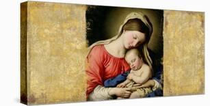 Madonna and Child (after Procaccini)-Simon Roux-Framed Art Print