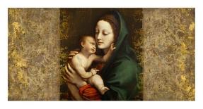 Madonna and Child (after Van Dyck)-Simon Roux-Framed Art Print