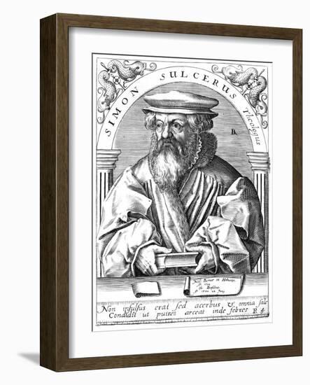 Simon Sulcer-Theodor De Brij-Framed Art Print