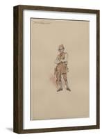 Simon Tappertit, C.1920s-Joseph Clayton Clarke-Framed Giclee Print