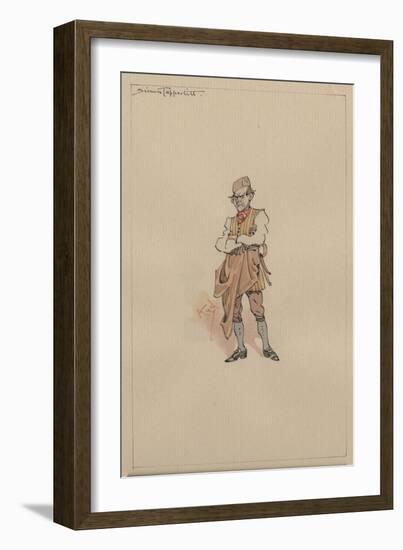 Simon Tappertit, C.1920s-Joseph Clayton Clarke-Framed Giclee Print