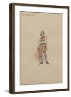 Simon Tappertit, C.1920s-Joseph Clayton Clarke-Framed Giclee Print