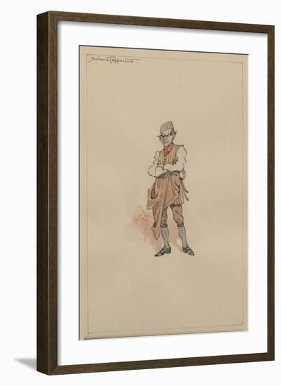 Simon Tappertit, C.1920s-Joseph Clayton Clarke-Framed Giclee Print