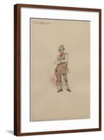 Simon Tappertit, C.1920s-Joseph Clayton Clarke-Framed Giclee Print