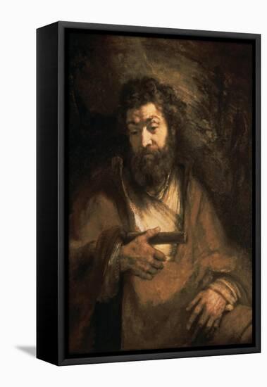 Simon the Apostle, 17th Century-Rembrandt van Rijn-Framed Stretched Canvas