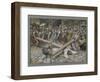 Simon the Cyrenian Compelled to Carry the Cross with Jesus-James Tissot-Framed Giclee Print