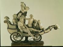 Chariot with Silenus, Ivory Sculpture, Munich, Second Quarter of the 18th Century-Simon Troger-Giclee Print