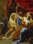 Tarquin and Lucretia-Simon Vouet (Circle of)-Stretched Canvas