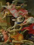 Time Vanquished by Hope, Love and Beauty, 1627-Simon Vouet-Giclee Print