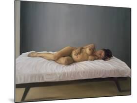 Simona Pregnant Lying Down, 2007-Peter Breeden-Mounted Giclee Print