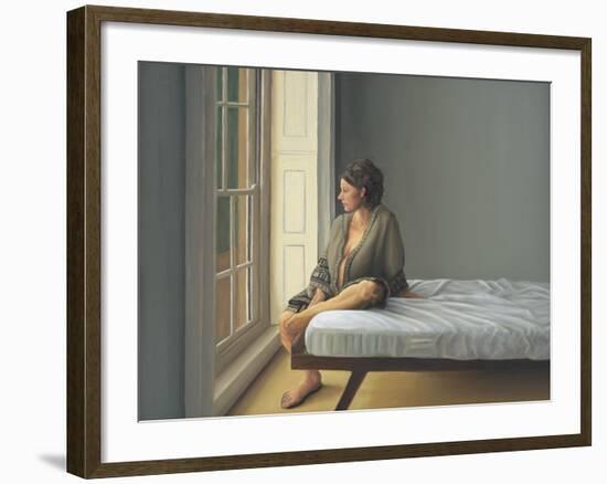 Simona Pregnant Seated, 2007-Peter Breeden-Framed Giclee Print