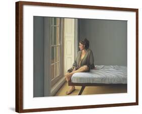 Simona Pregnant Seated, 2007-Peter Breeden-Framed Giclee Print