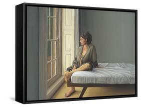 Simona Pregnant Seated, 2007-Peter Breeden-Framed Stretched Canvas