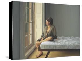 Simona Pregnant Seated, 2007-Peter Breeden-Stretched Canvas