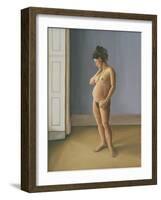 Simona Pregnant Standing, 2007-Peter Breeden-Framed Giclee Print