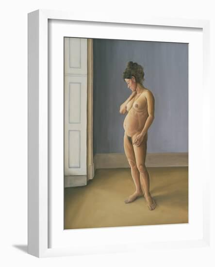 Simona Pregnant Standing, 2007-Peter Breeden-Framed Giclee Print