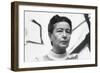 Simone De Beauvoir En 1968-null-Framed Photo