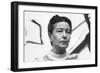 Simone De Beauvoir En 1968-null-Framed Photo