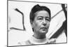 Simone De Beauvoir En 1968-null-Mounted Photo