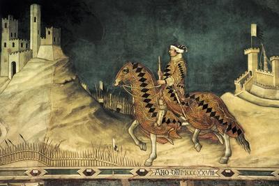 Equestrian Portrait of Guidoriccio Da Fogliano