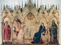 Polyptych of the Blessed Agostino Novello and Four Stories of His Life-Simone Martini-Giclee Print
